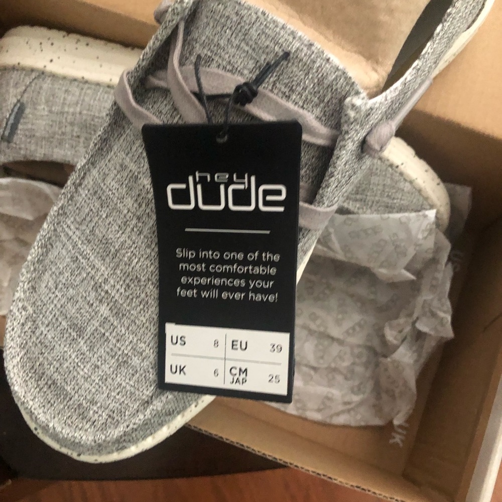 Wendy Linen Hey Dude Shoes